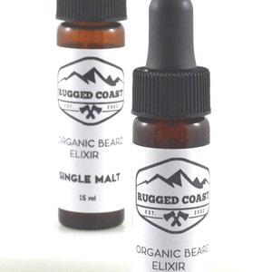 Organic Single Malt Beard Elixir Beard Oil Victoria BC Vancouver Island Canada image 5