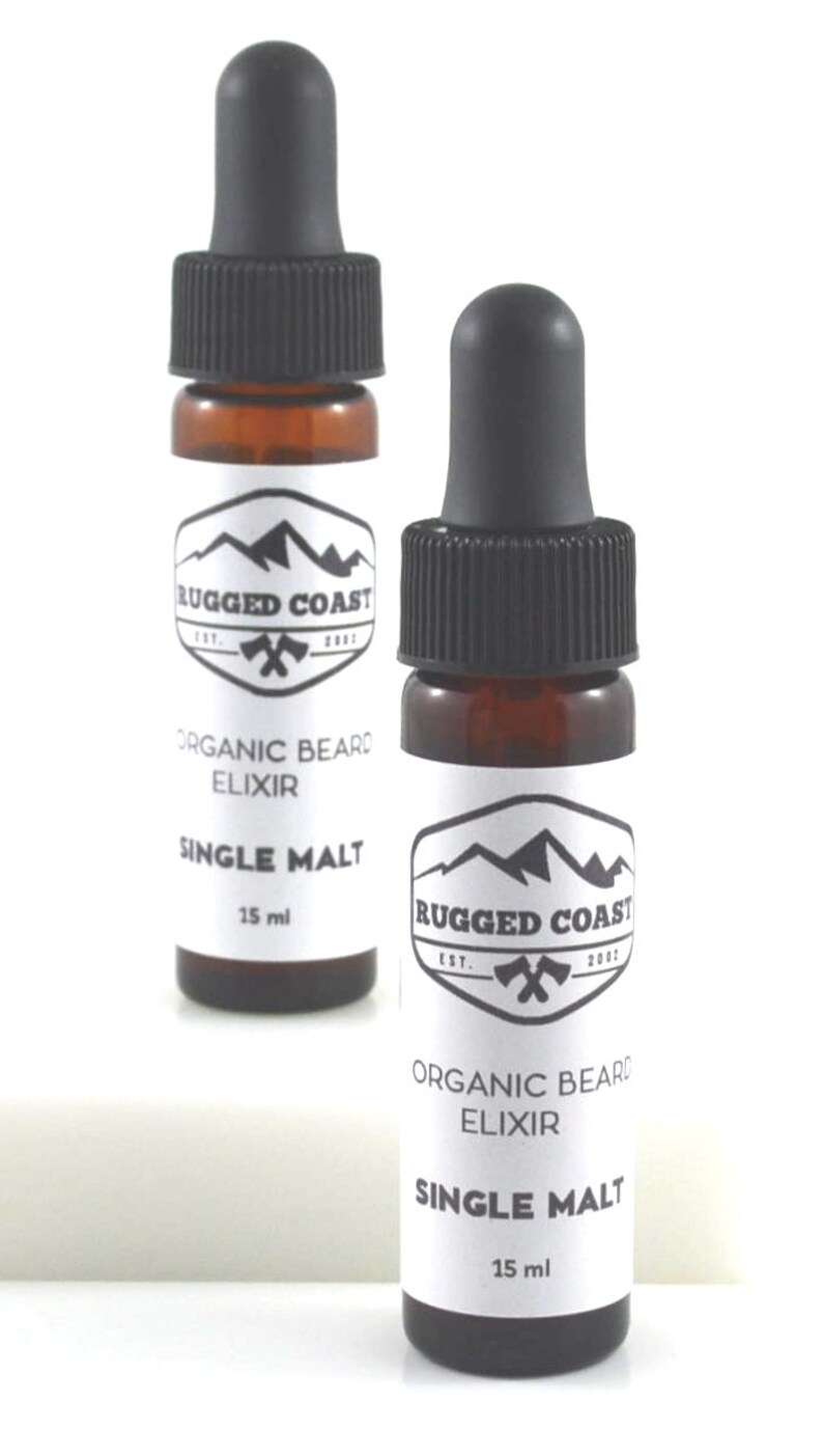 Organic Single Malt Beard Elixir Beard Oil Victoria BC Vancouver Island Canada image 5