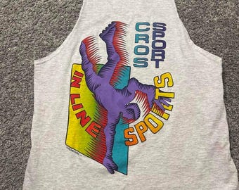 Vintage 1993 Crosport Inline-Skating Tanktop