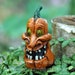 aisha reviewed Miniature Goofy Jack o' Lantern - Miniature Pumpkin - Halloween Miniature - Fairy Garden Accessory - Fairy Garden Supply