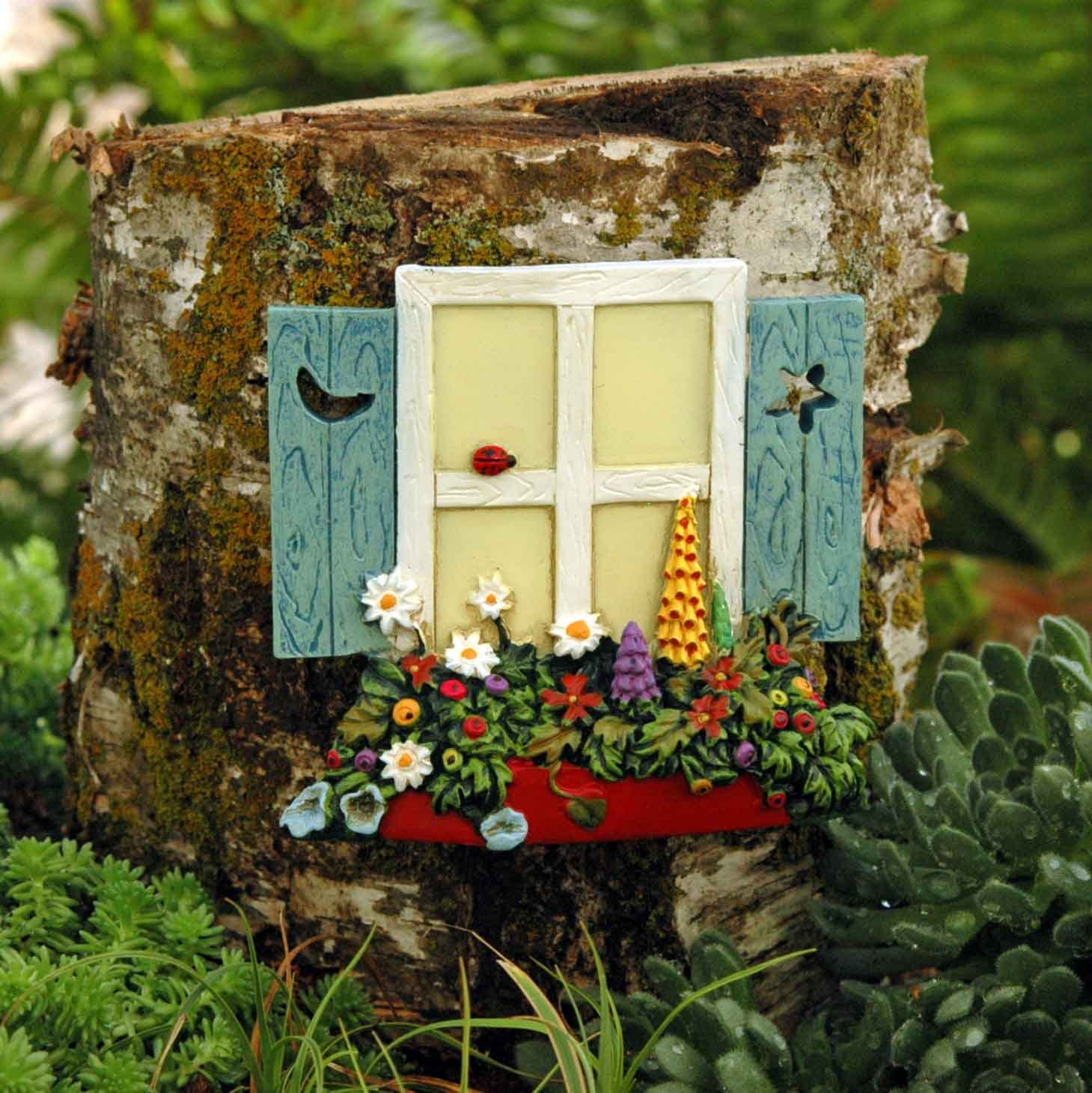 Hanging Basket with Stand Mary Engelbreit Fairy Gardens Dollhouse Miniature