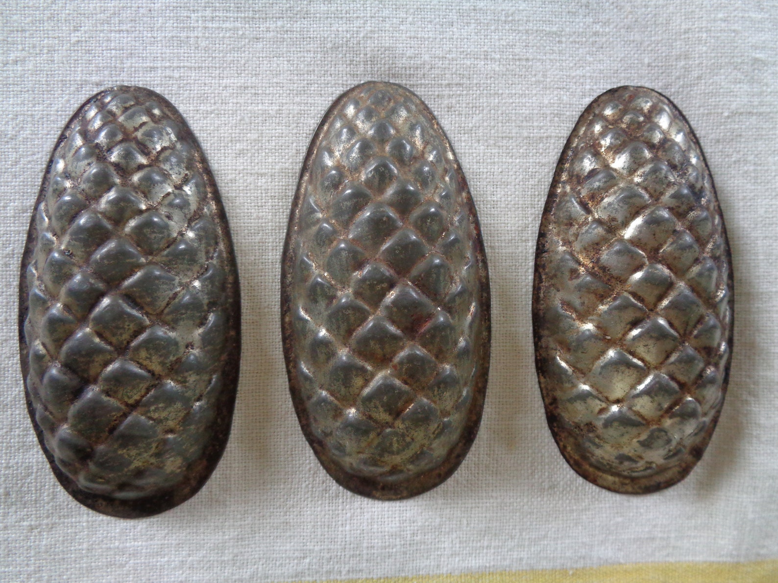 Antique Tin Maple Sugar Molds Maple Sugar Or Chocolate Molds Etsy