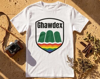 Ghawdex Pride T-Shirt, Rainbow Gozo Coat of Arms, Malta LGBTI+ Charity Tee