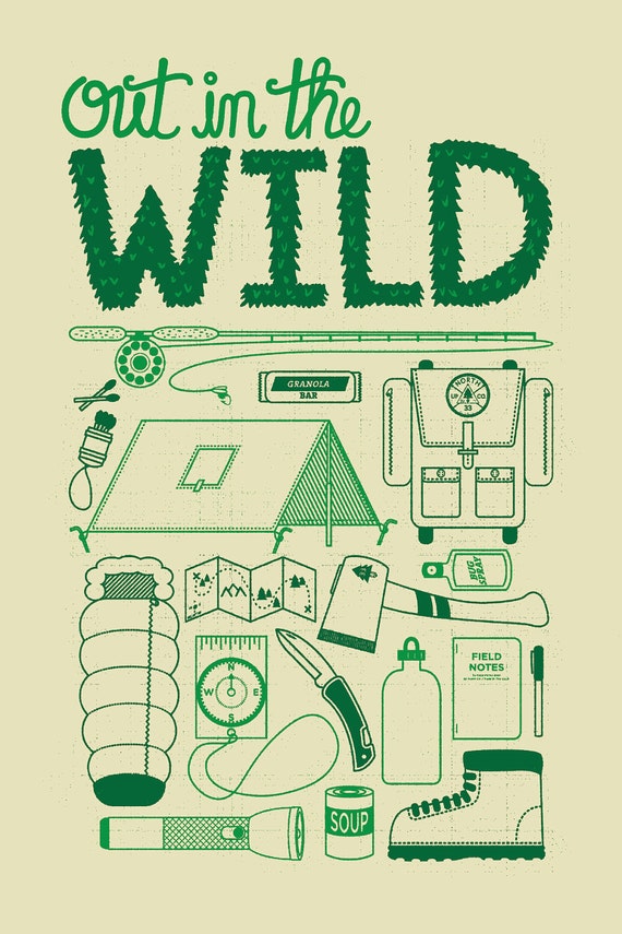 Out In The Wild | Etsy