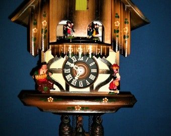 Vintage Classic SCHMECKENBECHER Musical Cuckoo clock #60