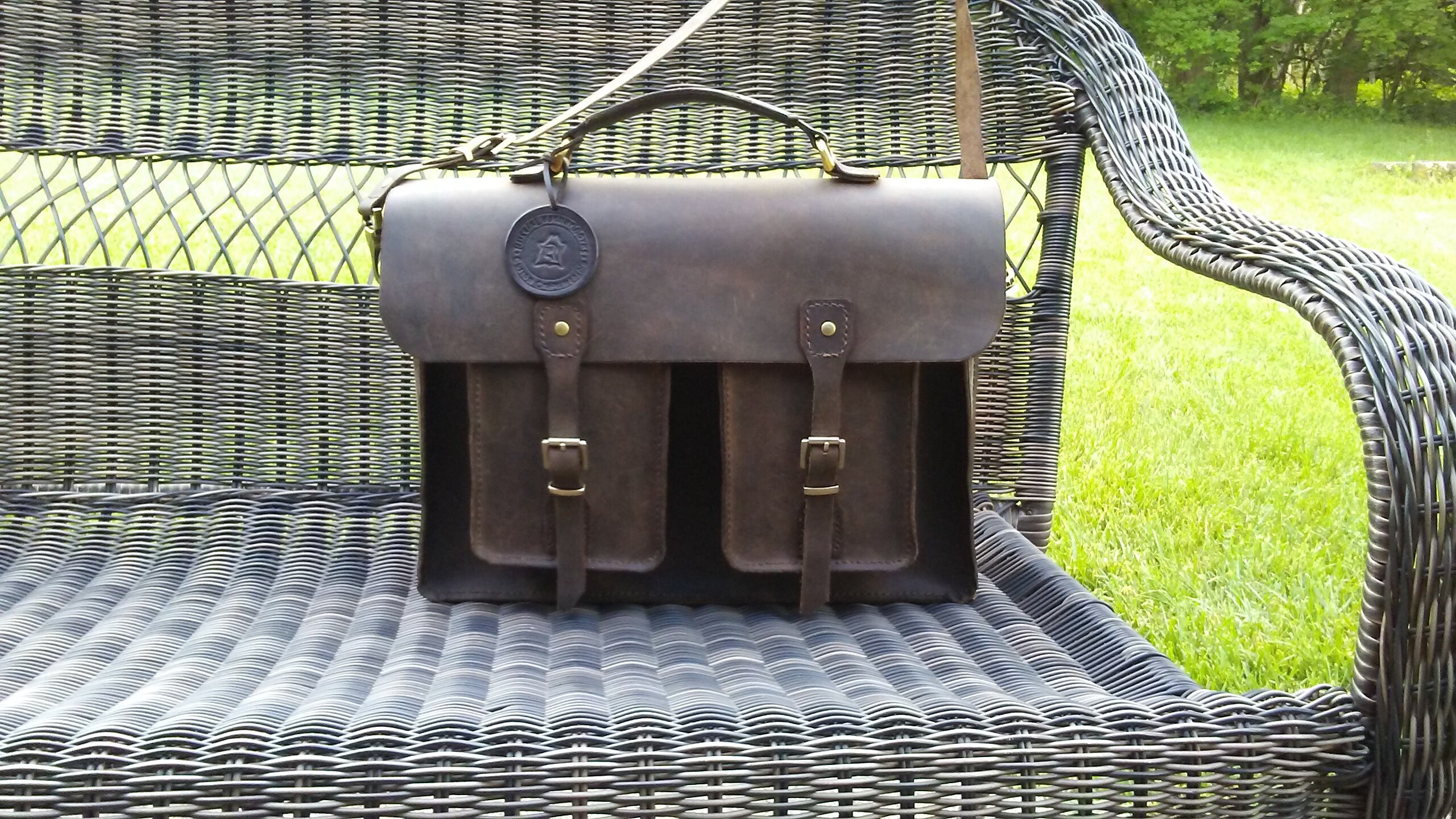 Vintage Style Satchel/laptop Bag Made to Order Etsy Australia