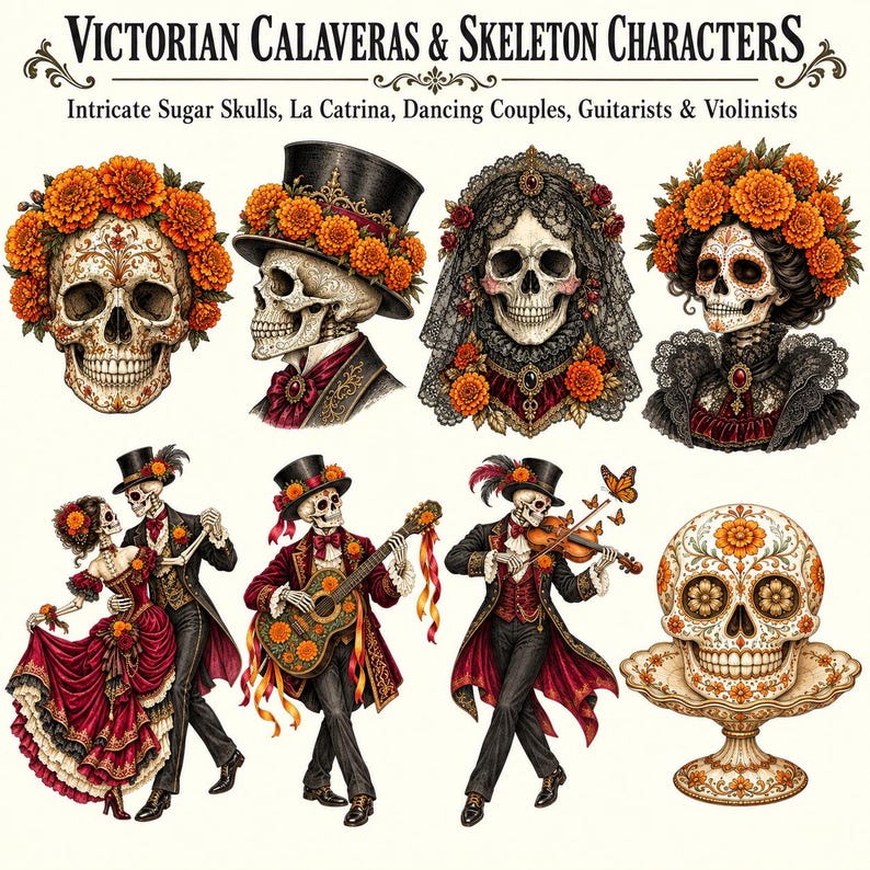 Victorian Calavera — listing image 3 of 10