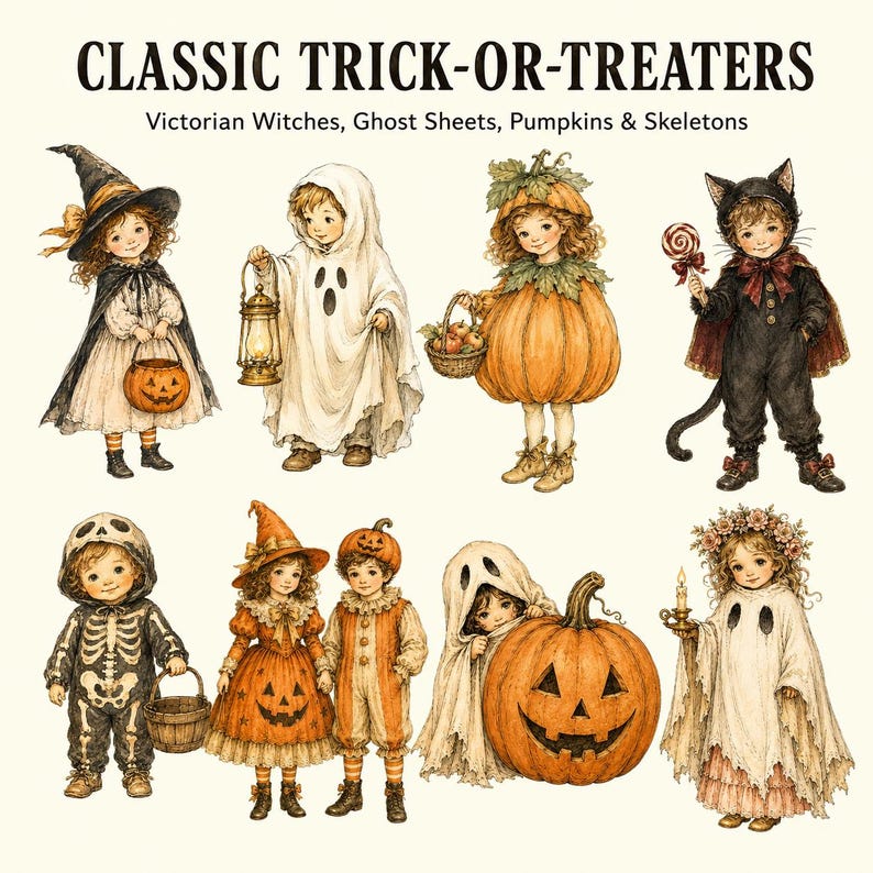 Vintage Trick-or-Treaters — listing image 3 of 5