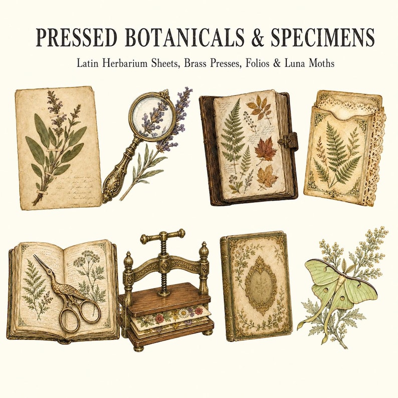 Cottagecore Witch Herbarium — listing image 4 of 9