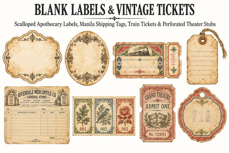 Victorian Everyday Stationery — listing image 3 of 10