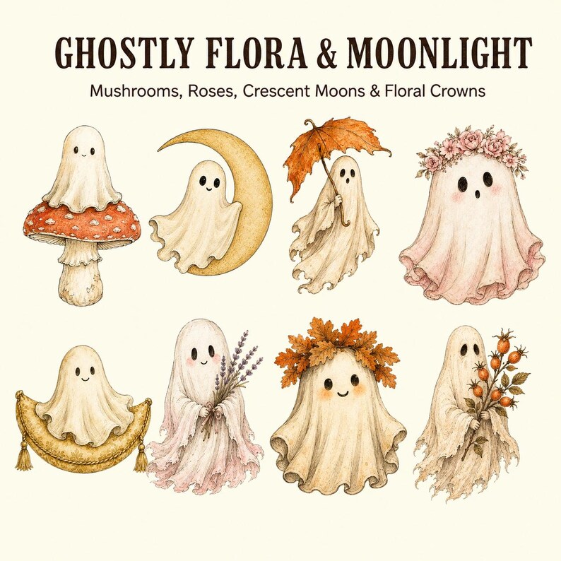 Vintage Storybook Ghosts — listing image 5 of 9