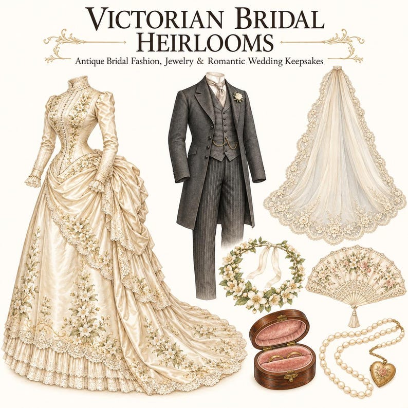 The Victorian Wedding Keepsake Archives, listing image 2 of 7