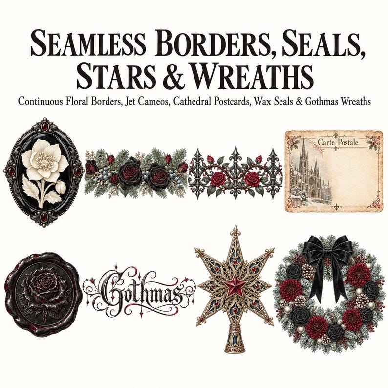 Gothmas Dark Florals — listing image 6 of 10