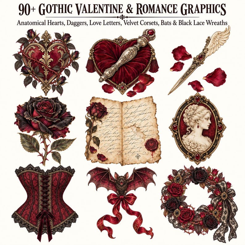 Vamp Romantic Valentines — listing image 2 of 10