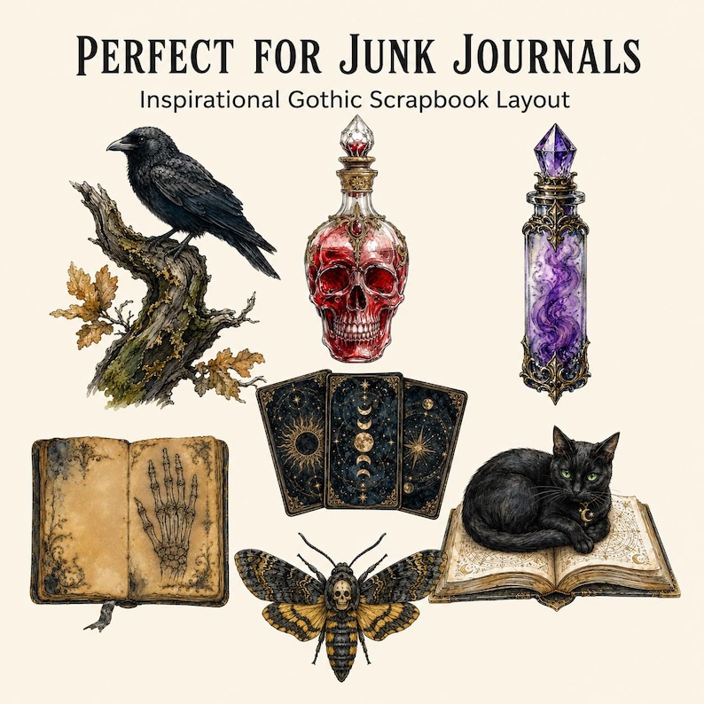 Gothic Autumn Apothecary — listing image 6 of 10
