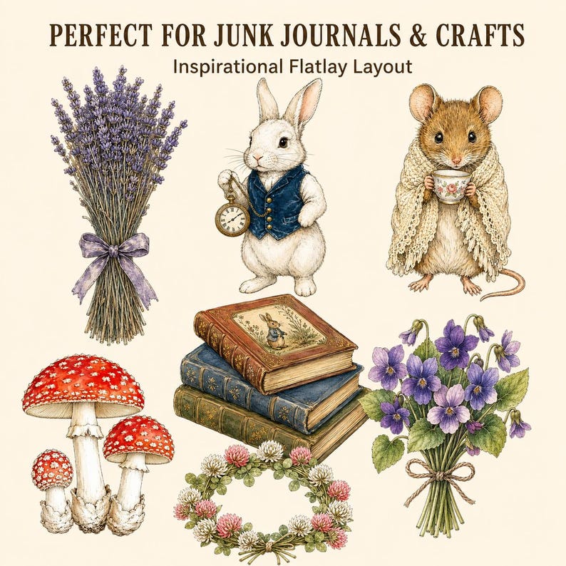 Vintage Storybook Animals — listing image 6 of 10