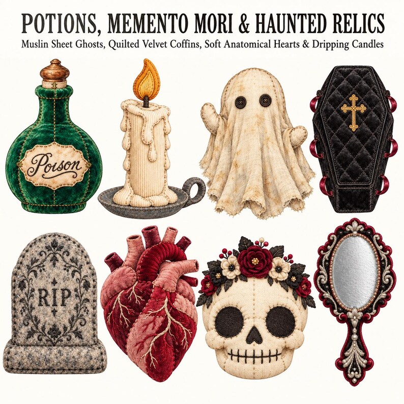 Victorian Gothic Plushies — listing image 6 of 10