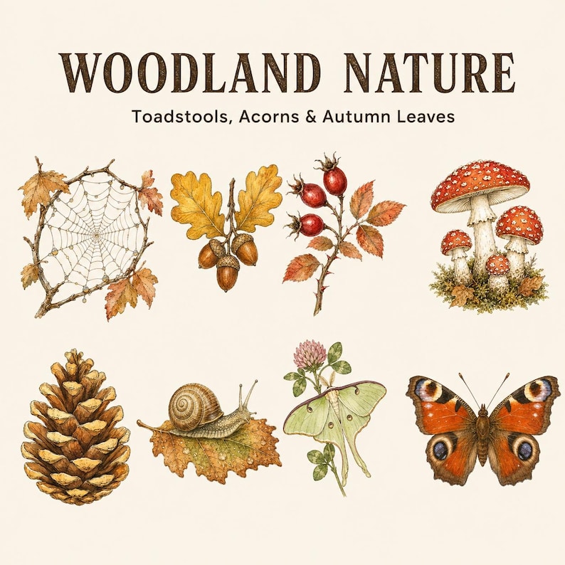 Whimsical Autumn Woodland — listing image 5 of 9