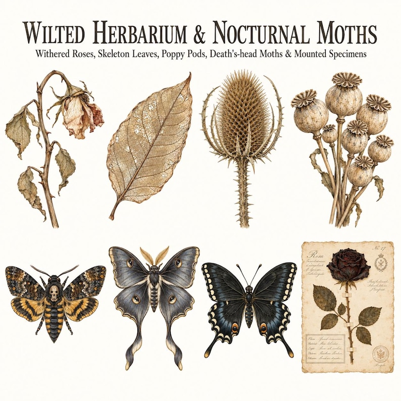 Gothic Victorian Florals — listing image 4 of 10