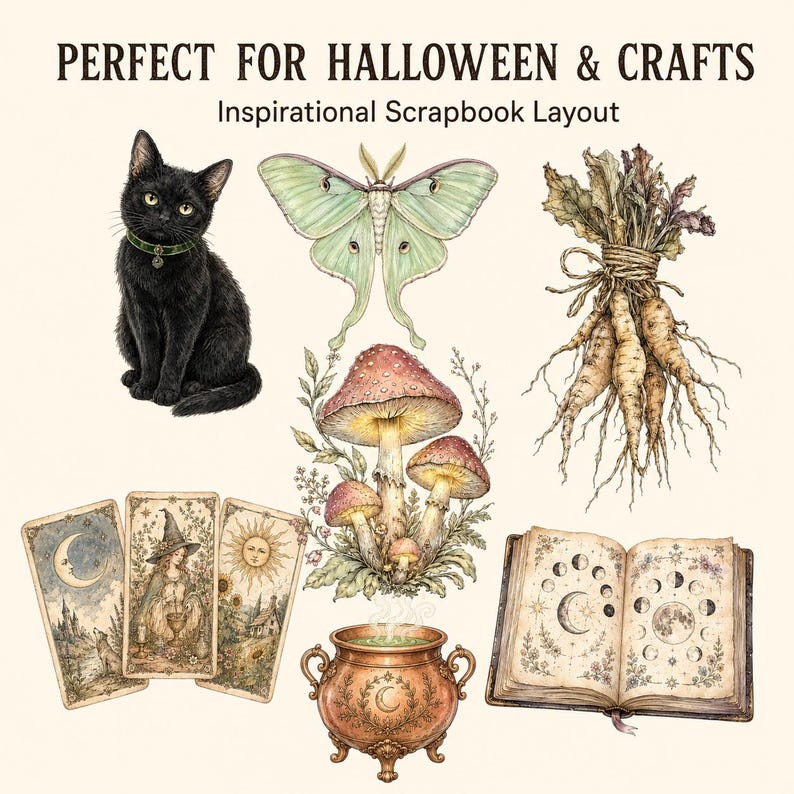 Cottagecore Witch & Celestial Apothecary — listing image 6 of 10