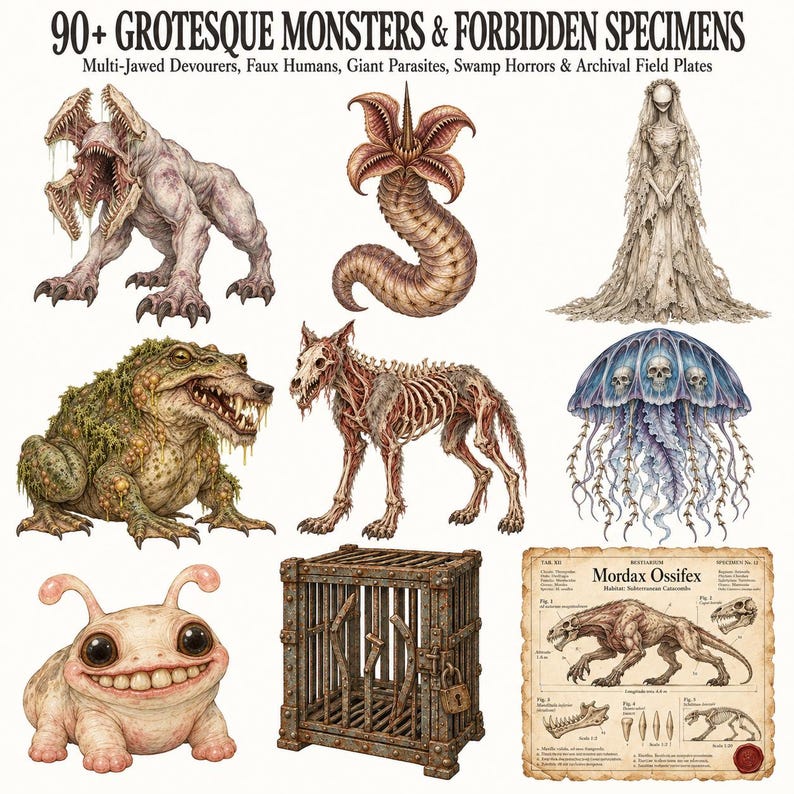 The Unnatural Bestiary — listing image 2 of 10