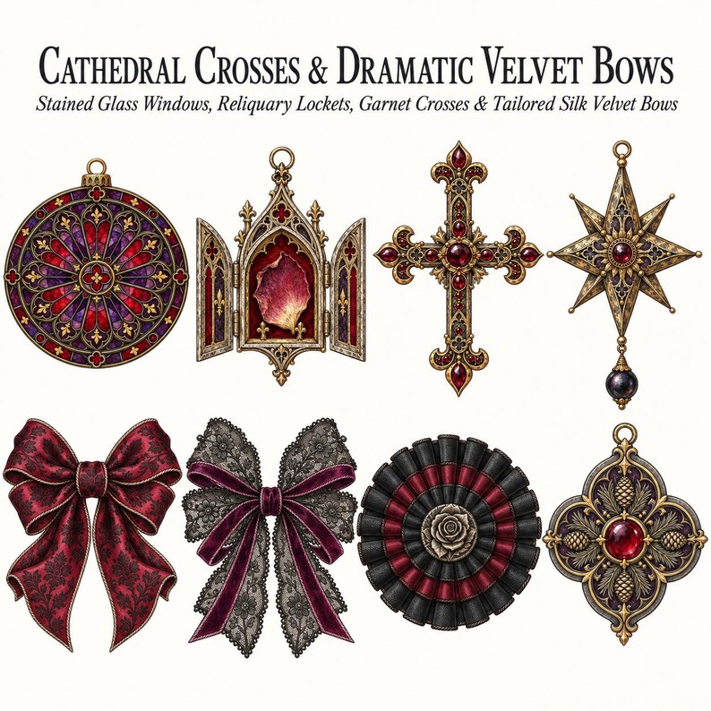 Gothmas Dark Florals — listing image 4 of 10