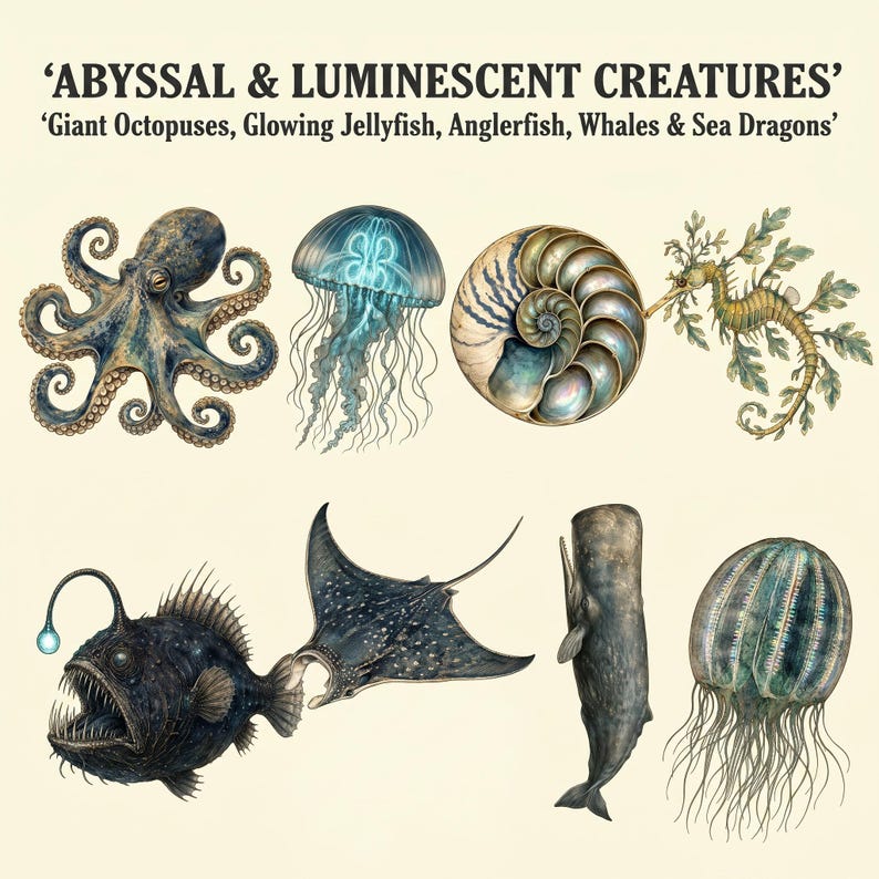 Victorian Deep Sea Curiosities — listing image 3 of 10