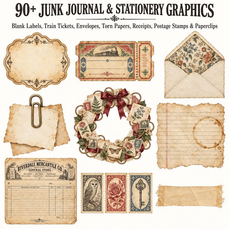 Victorian Everyday Stationery — listing image 2 of 10