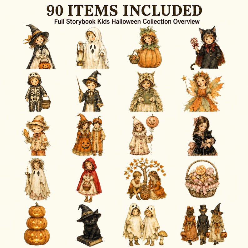 Vintage Trick-or-Treaters — listing image 2 of 5