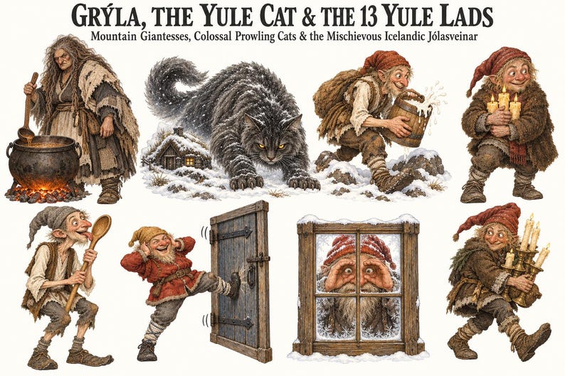 Dark Yule Folklore — listing image 4 of 10