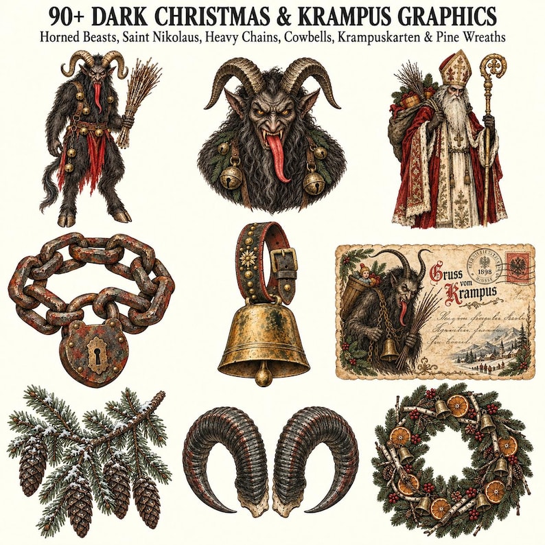 Victorian Krampus — listing image 2 of 10