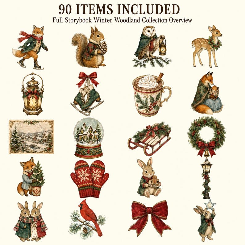 Storybook Winter Woodland — listing image 2 of 9