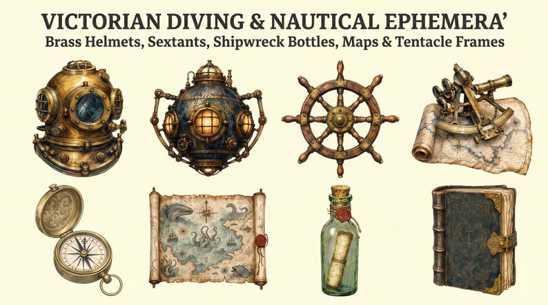 Victorian Deep Sea Curiosities — listing image 5 of 10