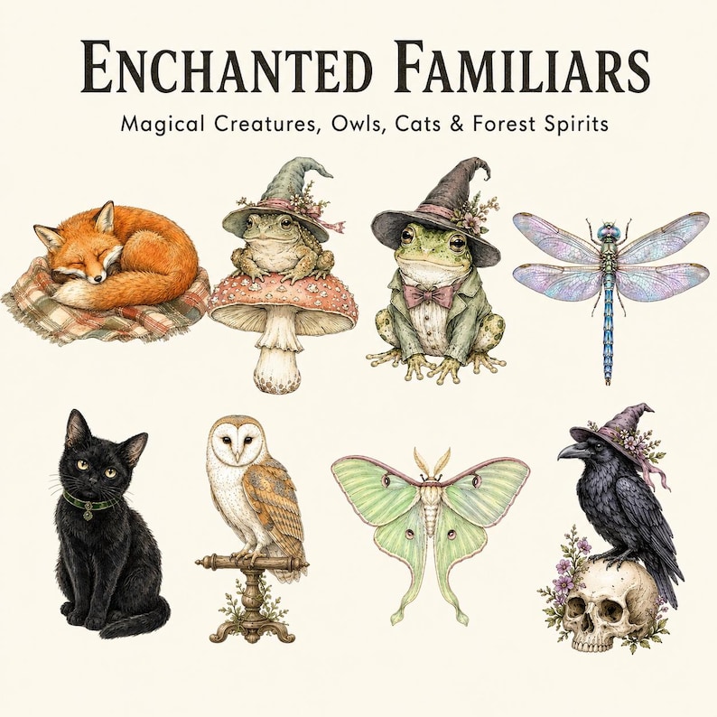 Cottagecore Witch & Celestial Apothecary — listing image 5 of 10