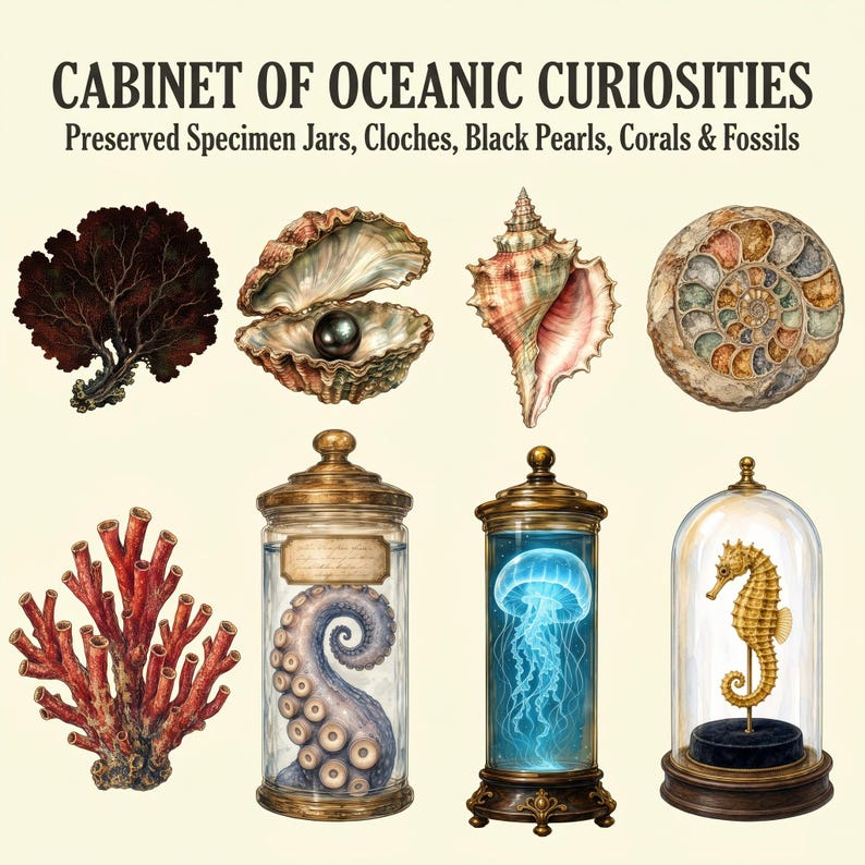 Victorian Deep Sea Curiosities — listing image 4 of 10