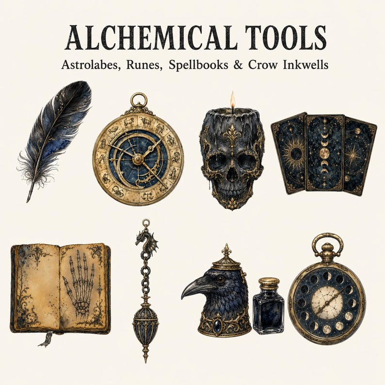 Gothic Autumn Apothecary — listing image 4 of 10