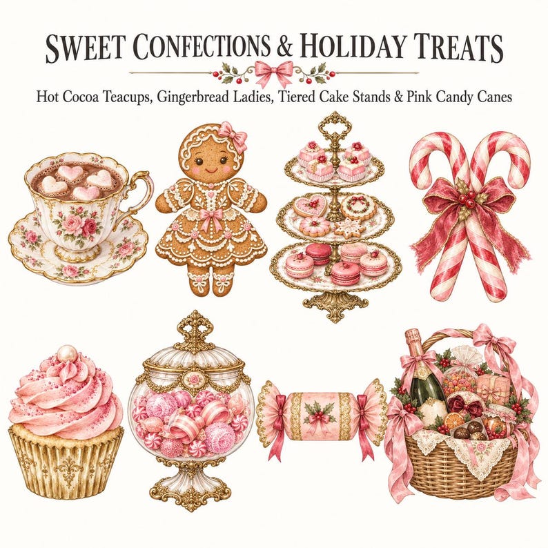 Victorian Pink Christmas — listing image 4 of 10