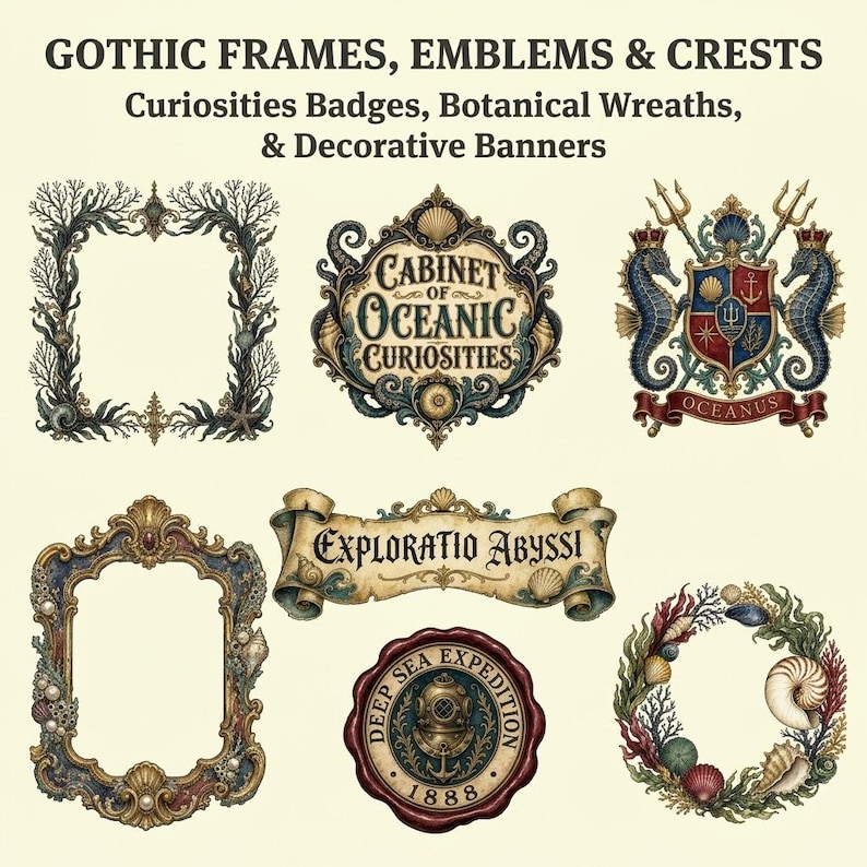 Victorian Deep Sea Curiosities — listing image 6 of 10