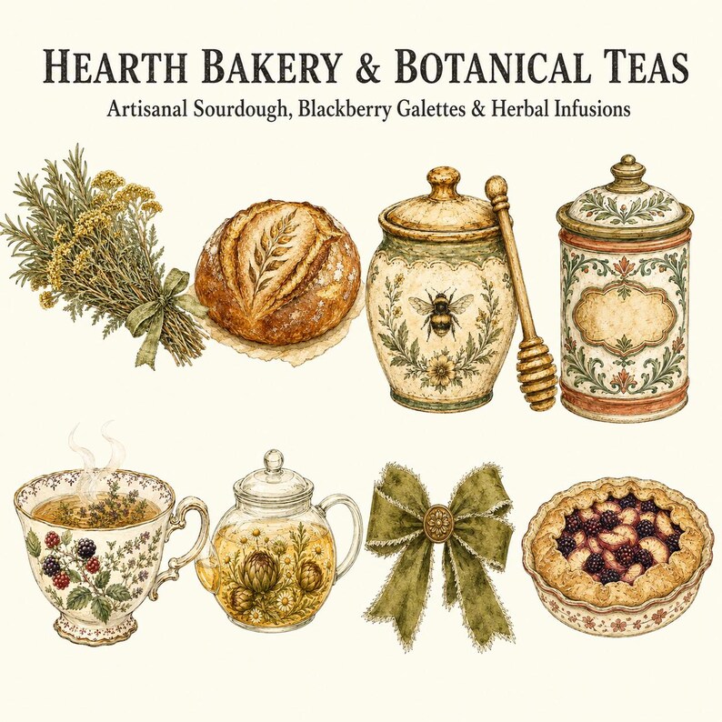 Cottagecore Witch Herbarium — listing image 5 of 9