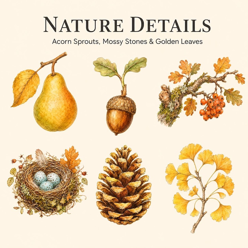 Cozy Autumn Storybook Forest — listing image 5 of 9