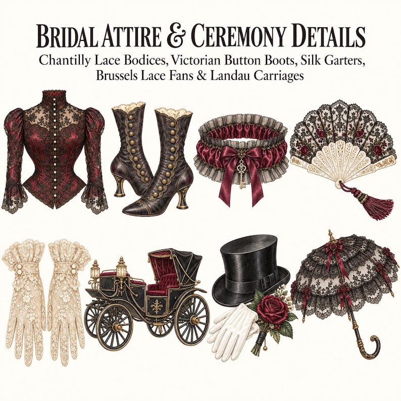 Gothic Botanical Bride — listing image 4 of 10