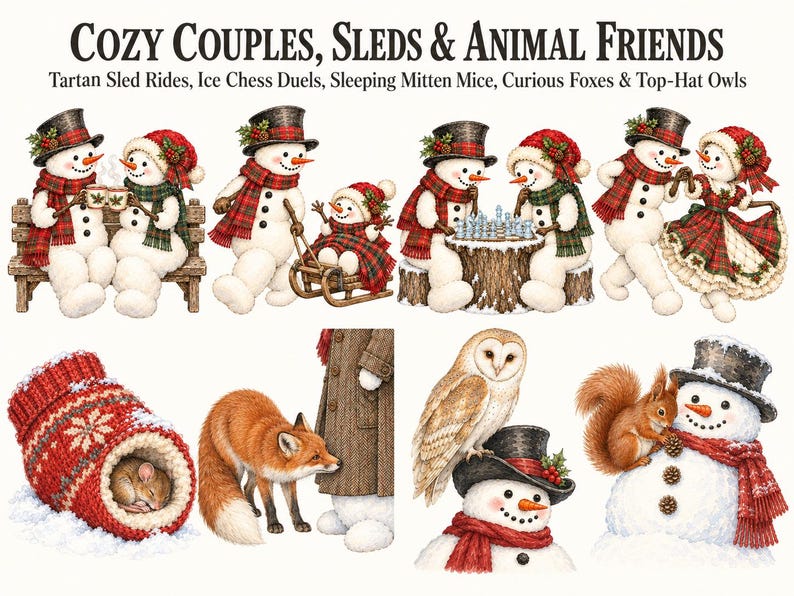 The Victorian Snowfolk — listing image 6 of 10