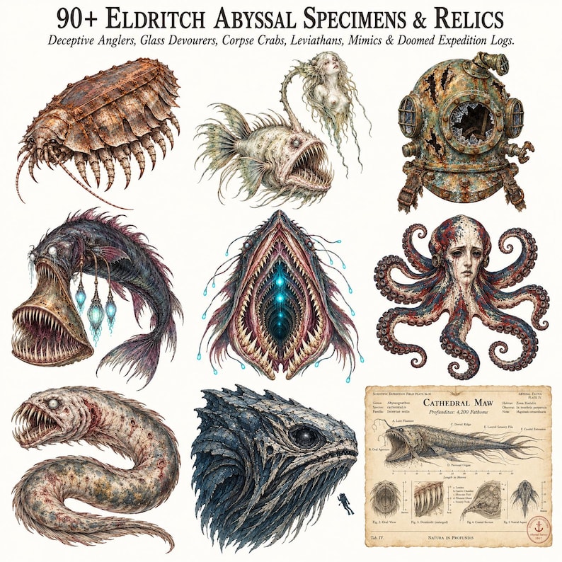 Uncatalogued Horrors of the Abyss — listing image 2 of 10