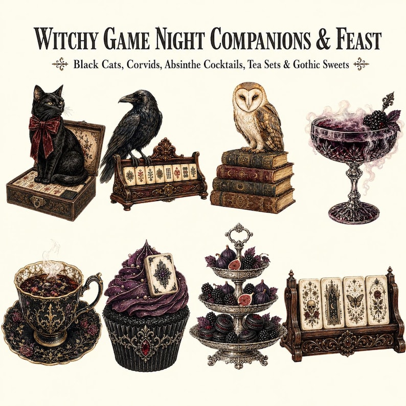 Gothic Mahjong Night — listing image 4 of 9