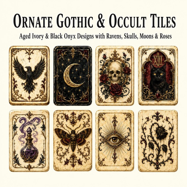 Gothic Mahjong Night — listing image 3 of 9