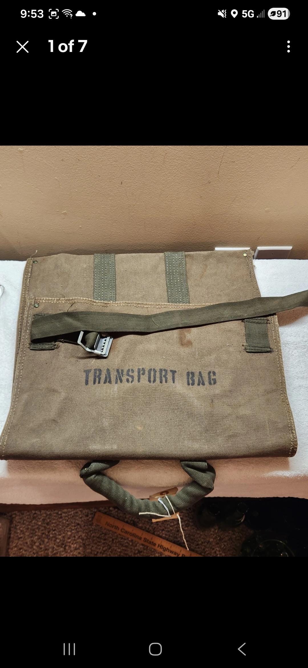 1940s military bag - Etsy 日本