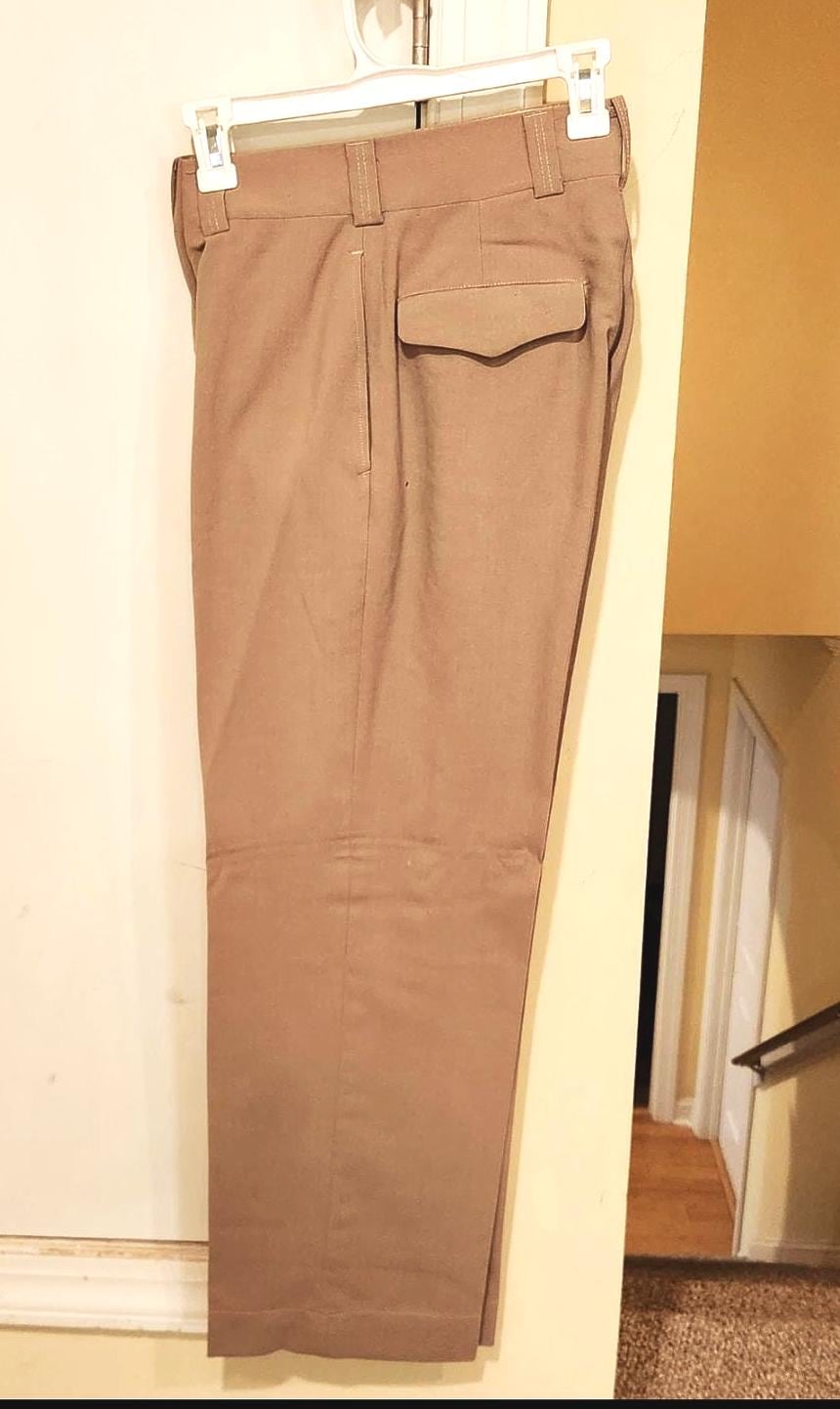 1950s Gabardine Trousers - Etsy
