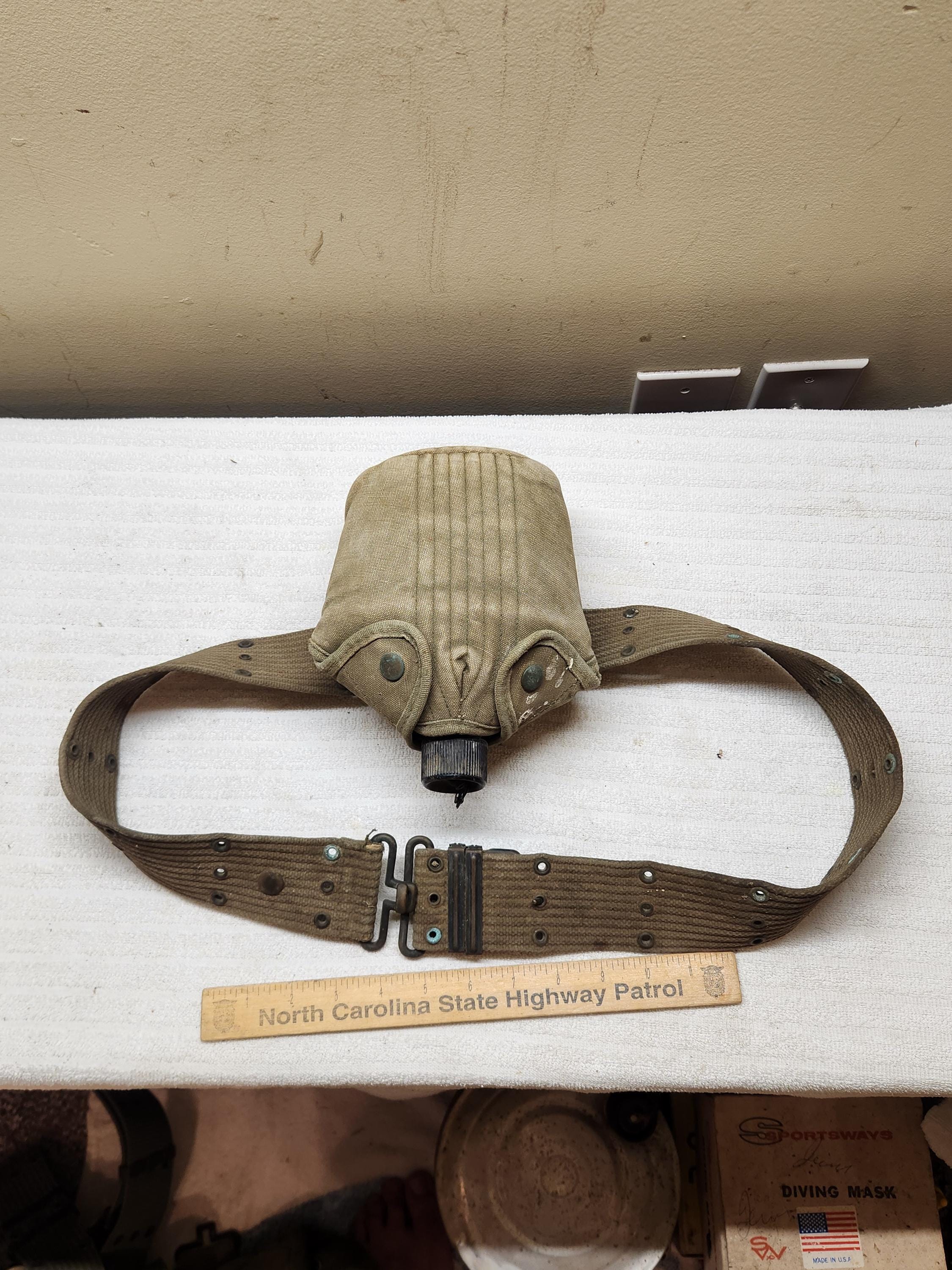 Ww2 Us Web Belt - Etsy