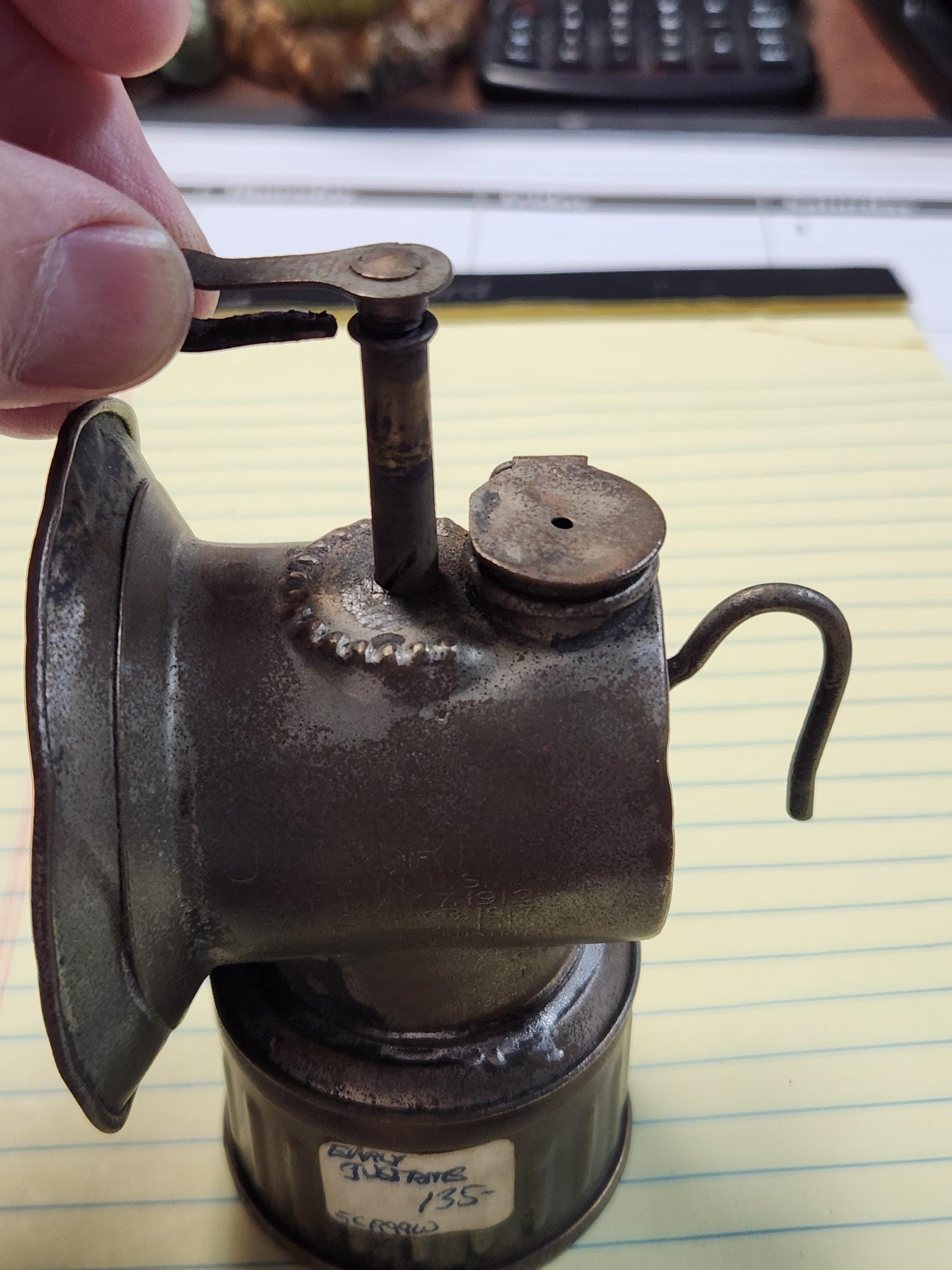 Justrite Carbide Lamp - Etsy