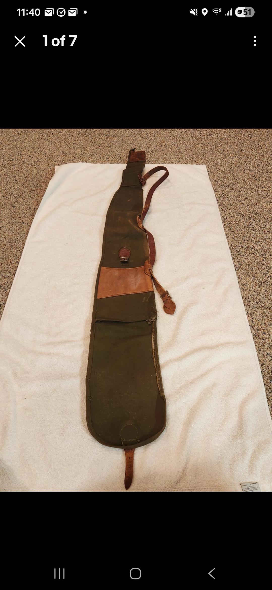 Canvas Takedown Rifle Case - Etsy